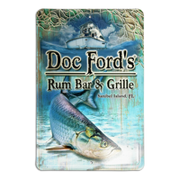 8" x 12" Embossed Aluminum Metal Signs | 5012-SP | SP-4C - Dixiline