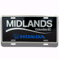 Embossed Aluminum Metal Standard License Plates | 5012-AT | AT-4C - Dixiline