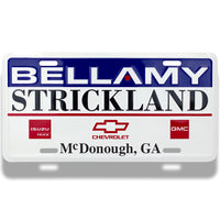 Embossed Aluminum Metal Standard License Plates | 5012-AT | AT-4C - Dixiline