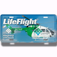 Embossed Aluminum Metal Standard License Plates | 5012-AT | AT-4C - Dixiline