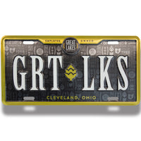 Embossed Aluminum Metal Standard License Plates | 5012-AT | AT-4C - Dixiline