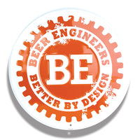 Embossed Aluminum Metal Circle Signs | 5012-CS | CS-4C - Dixiline