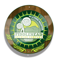 Embossed Aluminum Metal 18" Circle Signs | CS18 | CS18-4C - Dixiline