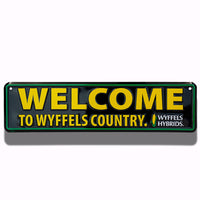 Embossed Aluminum Metal Mini Street Sign | 5012-MSTR | MSTR-4C - Dixiline