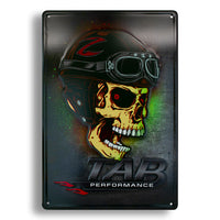 12" x 18" Embossed Aluminum Metal Signs | 5012-PS | PS-4C - Dixiline