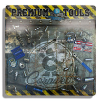 Embossed Aluminum Metal Signs | SIGN2424| SIGN2424-4C - Dixiline