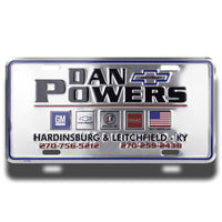 Embossed Aluminum Standard License Plates | 5012-AT | AT-4C - Dixiline