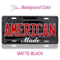 Embossed Aluminum Standard License Plates | 5012-AT | AT-4C - Dixiline