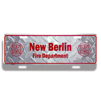 Embossed Aluminum Rider Plates & Fence Signs  | 5012-LR | LR-4C - Dixiline
