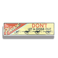 Embossed Aluminum Mini Street Sign | 5012-MSTR | MSTR-4C - Dixiline