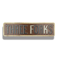 Embossed Aluminum Mini Street Sign | 5012-MSTR | MSTR-4C - Dixiline