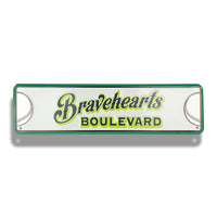 Embossed Aluminum Mini Street Sign | 5012-MSTR | MSTR-4C - Dixiline