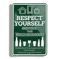 8" x 12" Embossed Aluminum Signs | 5012-SP | SP-4C - Dixiline