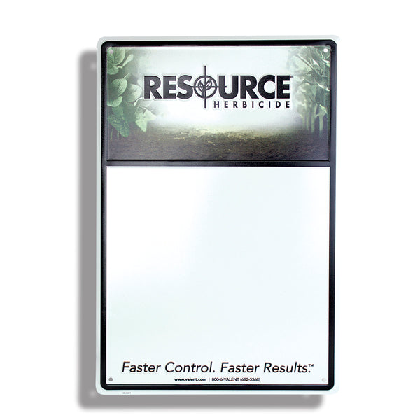 Embossed Aluminum Metal Dry Erase Board | 5012-WB