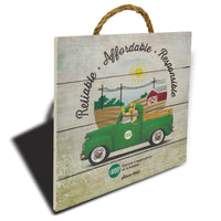 8 x 12 Wood Signs | WS812 - Dixiline