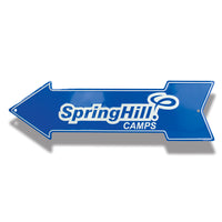 Embossed Aluminum Arrow Sign | 5012-AS1 | AS-4C - Dixiline