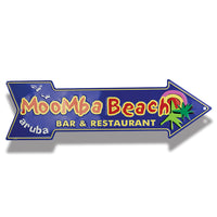 Embossed Aluminum Arrow Sign | 5012-AS1 | AS-4C - Dixiline