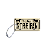Embossed Aluminum Metal Key and Hang Tags 5012-KT